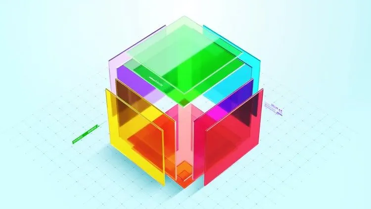 优雅简洁片头像素设计精选AE模板