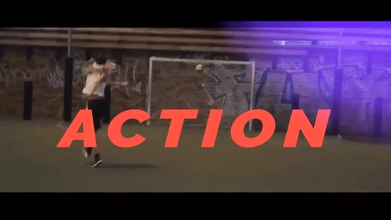 极限运动简要介绍健身计划像素设计精选AE模板