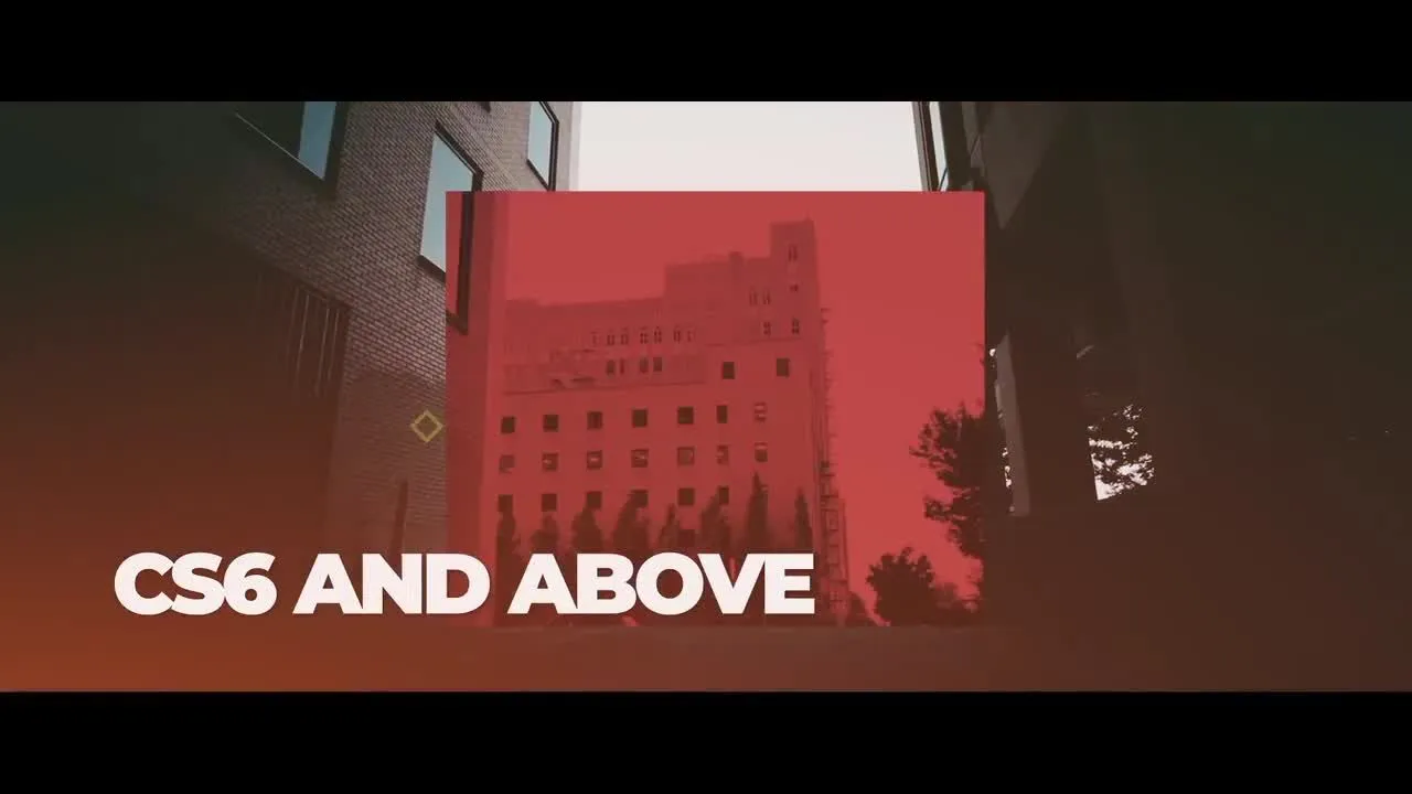 富有创意的过渡效果文本片头动画像素设计精选AE模板