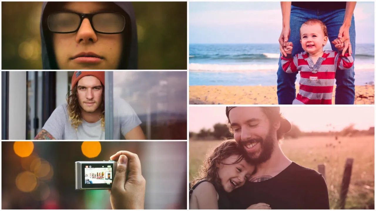 智能时尚的图库照片像素设计精选AE模板