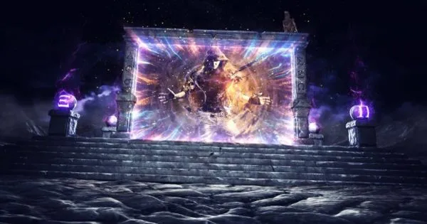 魔术门Logo动态演示特效像素设计精选AE模板 Magic Portal Logo