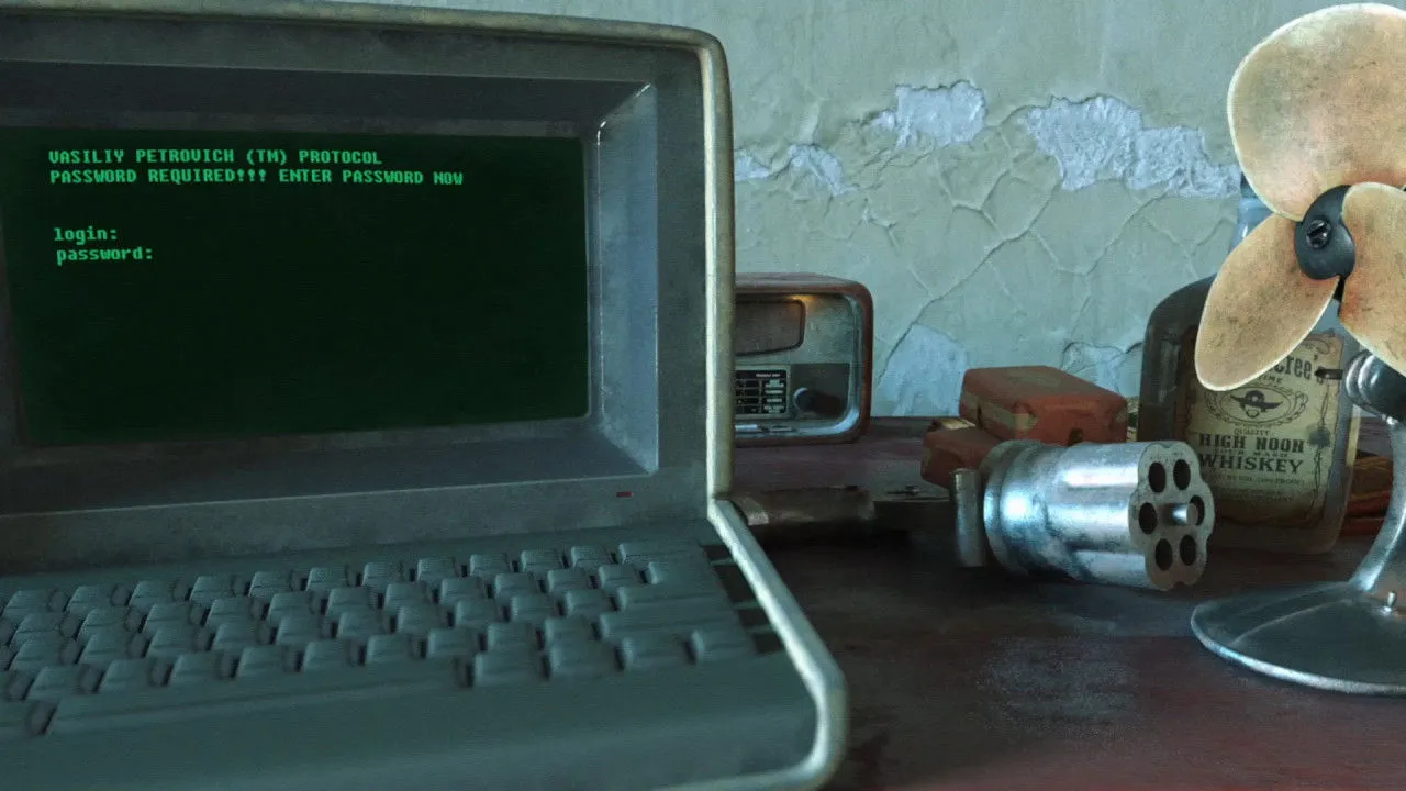 后世界末日辐射介绍像素设计精选AE模板