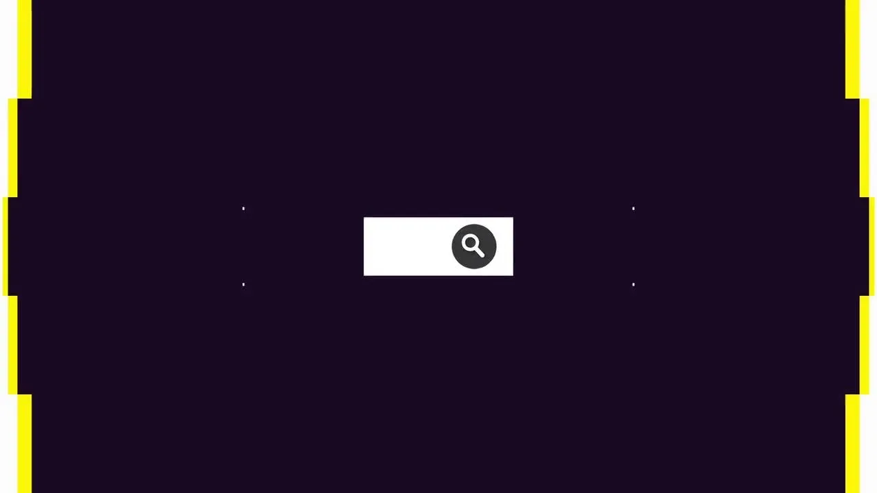 干净色彩鲜艳创意的动画形状图层展示搜索徽标像素设计精选AE模板