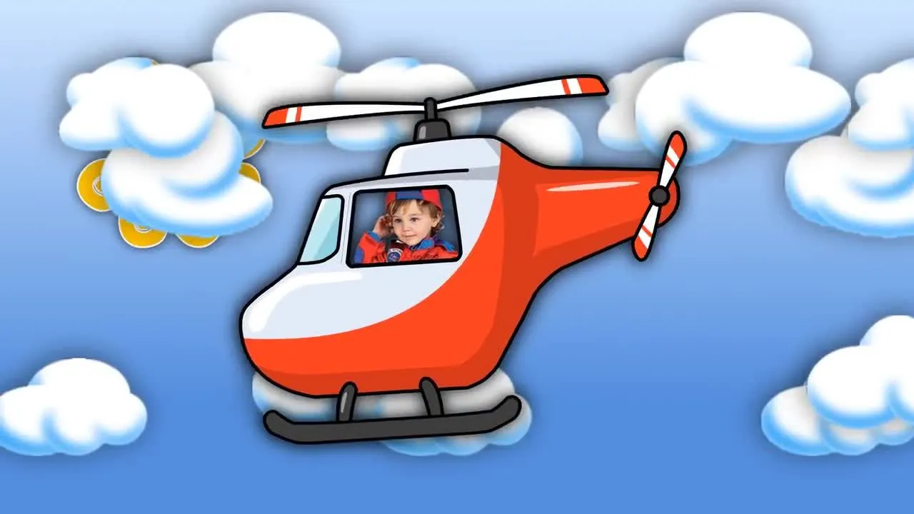 卡通背景视频片段像素设计精选AE模板