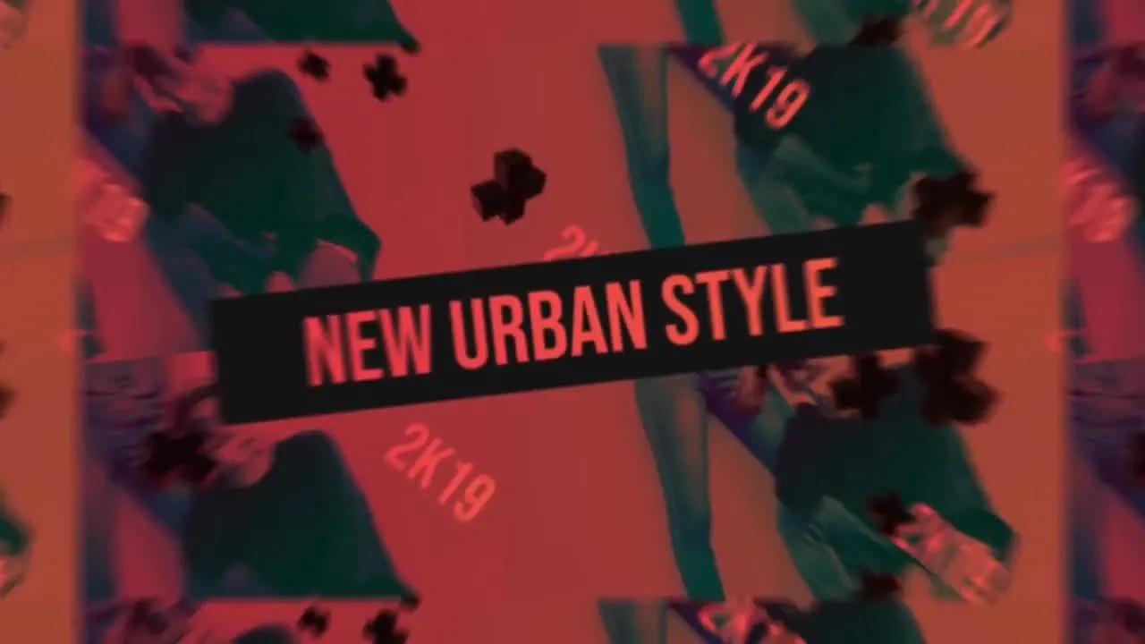 快速动画城市风貌宣传像素设计精选AE模板