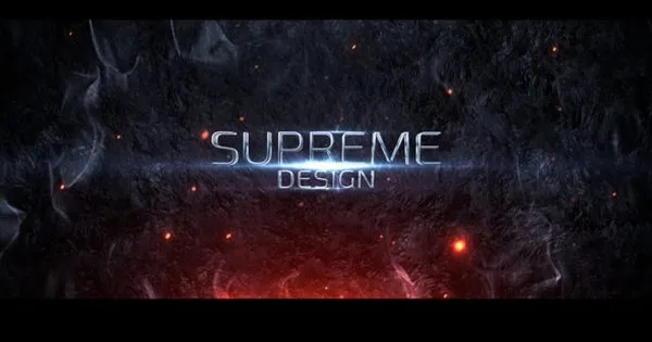 史诗灾难电影预告片粒子特效AE视频素材 Modern Cinematic Titles