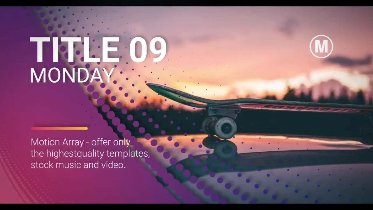 优雅干净的时尚文字动画展示效果像素设计精选AE模板