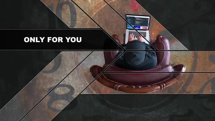 现代创意动画幻灯片展示像素设计精选AE模板