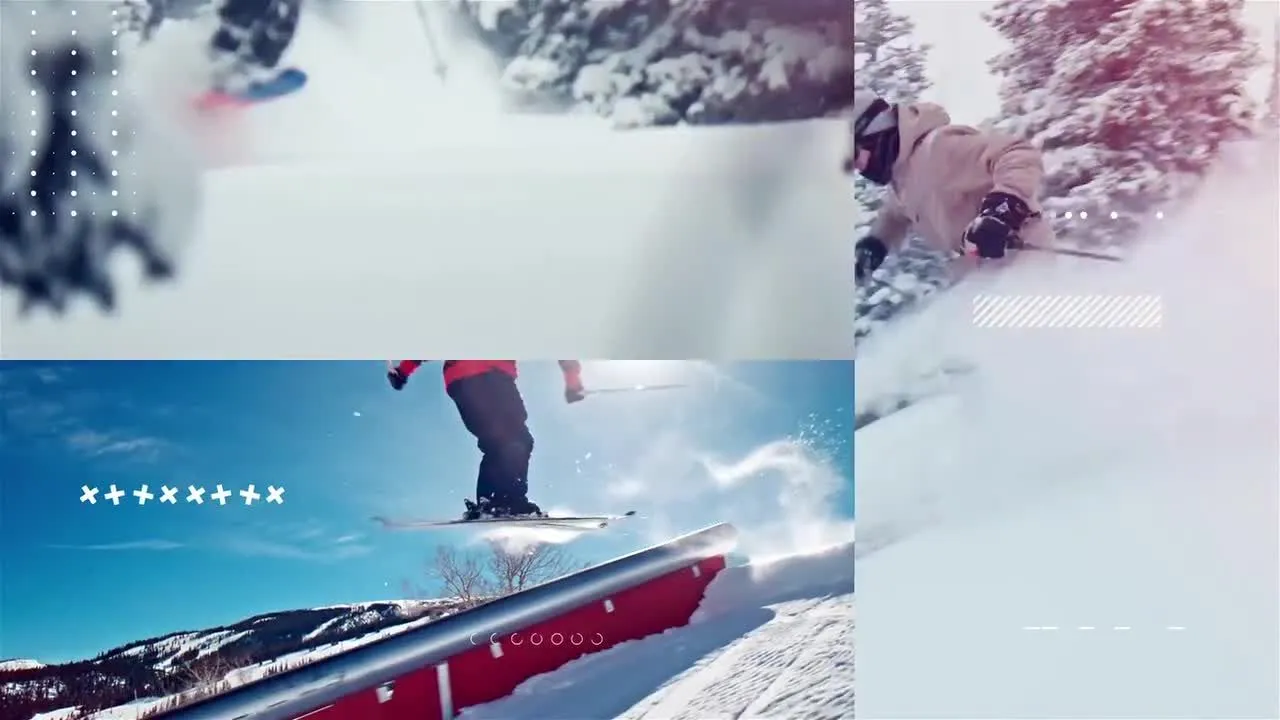 体育促销活动像素设计精选AE模板