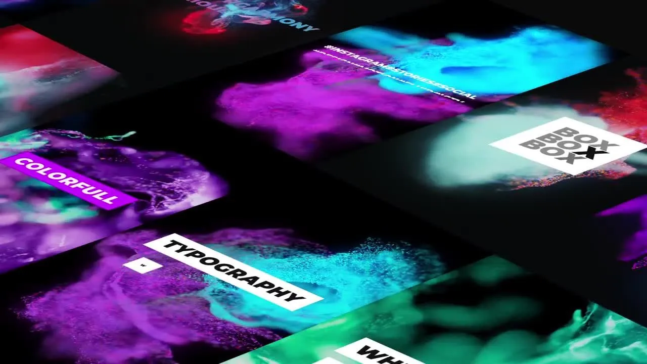 具有流动性的动态动画像素设计精选AE模板