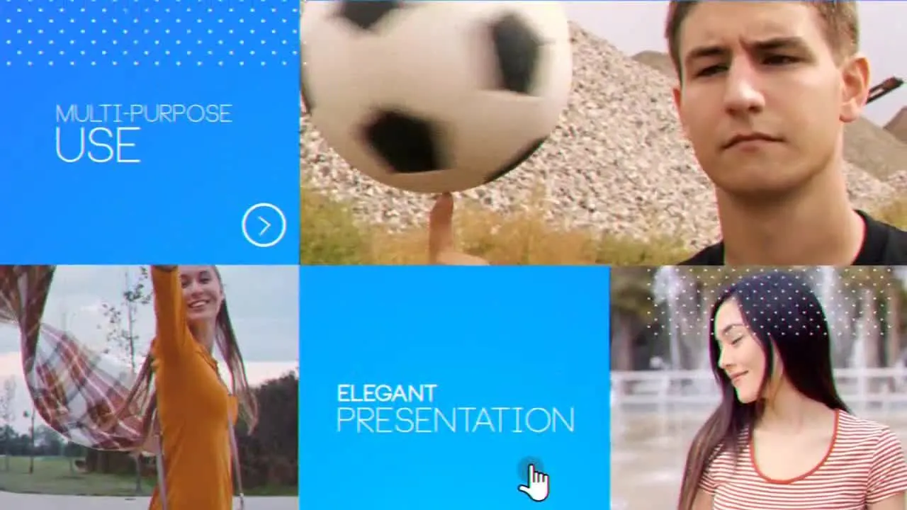 经典动画视频显示像素设计精选AE模板