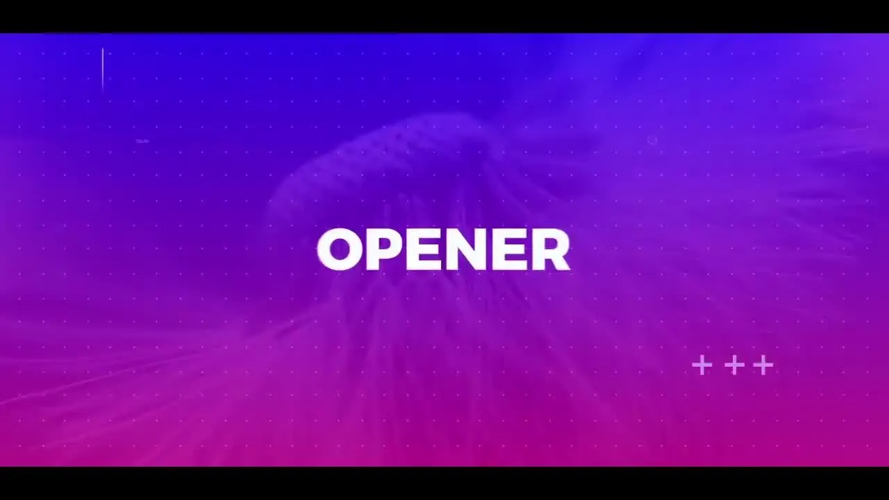 明亮的动态转场动画像素设计精选AE模板