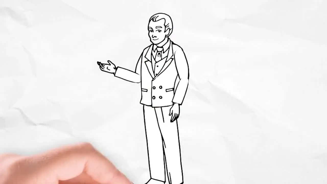 各种面部表情的卡通人物动画角色像素设计精选AE模板