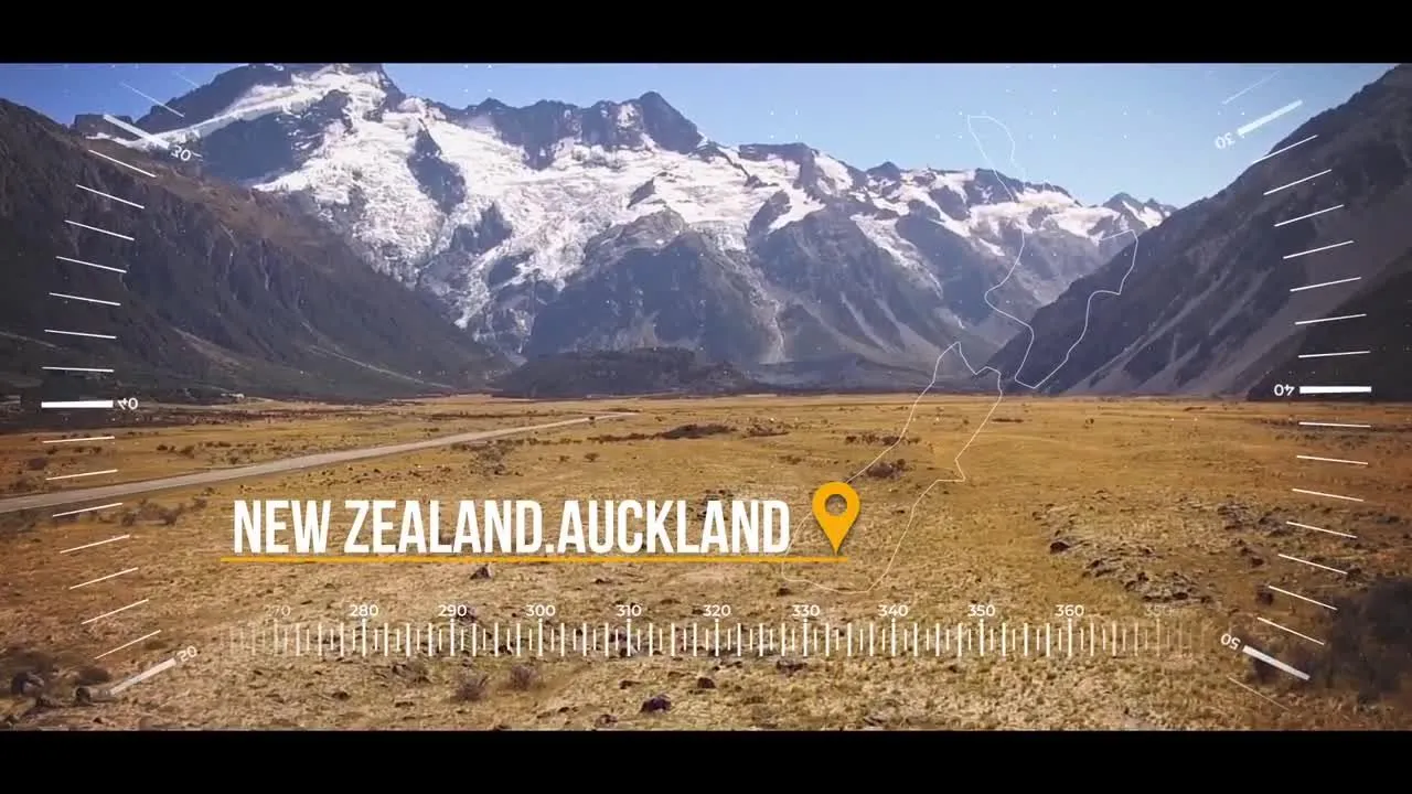 动态旅行幻灯片像素设计精选AE模板