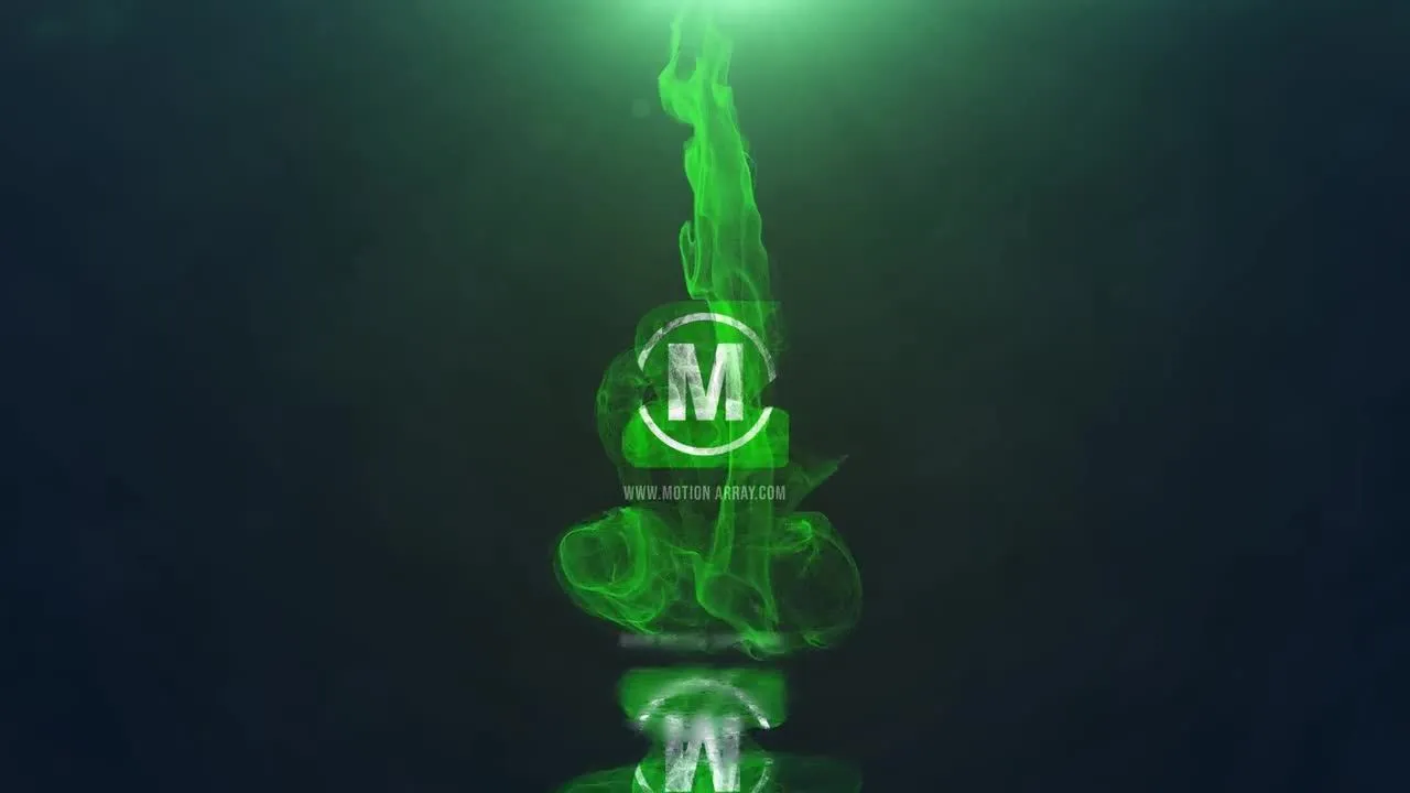 粒子墨水徽标显示像素设计精选AE模板