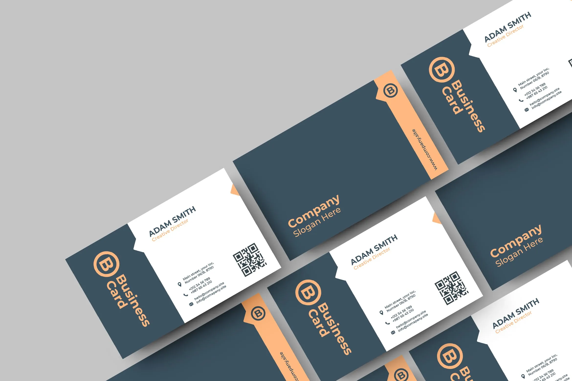 创意经典企业名片设计模板v13 Business Card Design.13