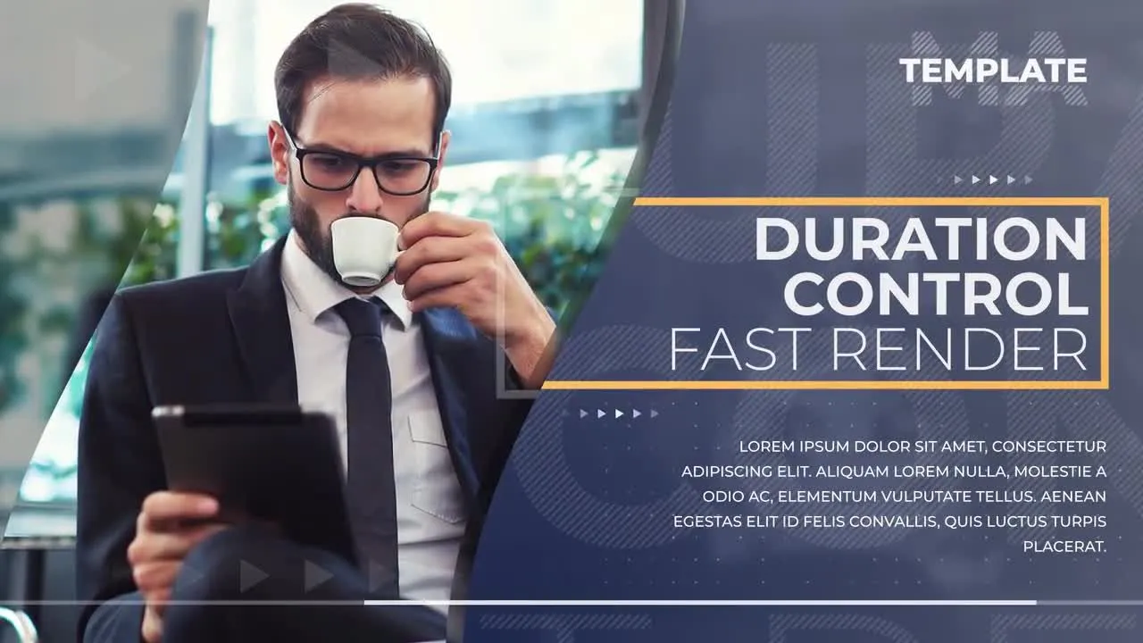 超现代简洁促销活动像素设计精选AE模板