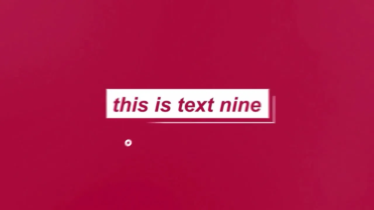 箭头指向效果AE标题文本模板