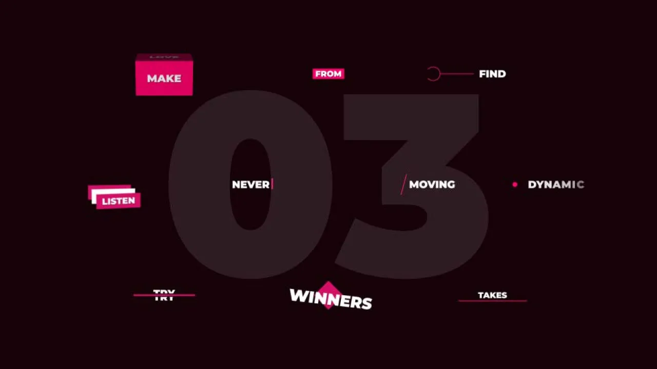 10个专业设计的移动标题像素设计精选AE模板