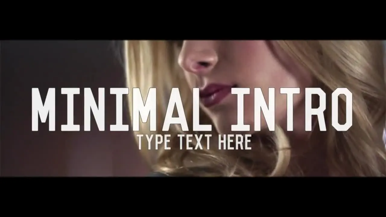 富有创意的迷你粗体企业文字标题排版动画像素设计精选AE模板