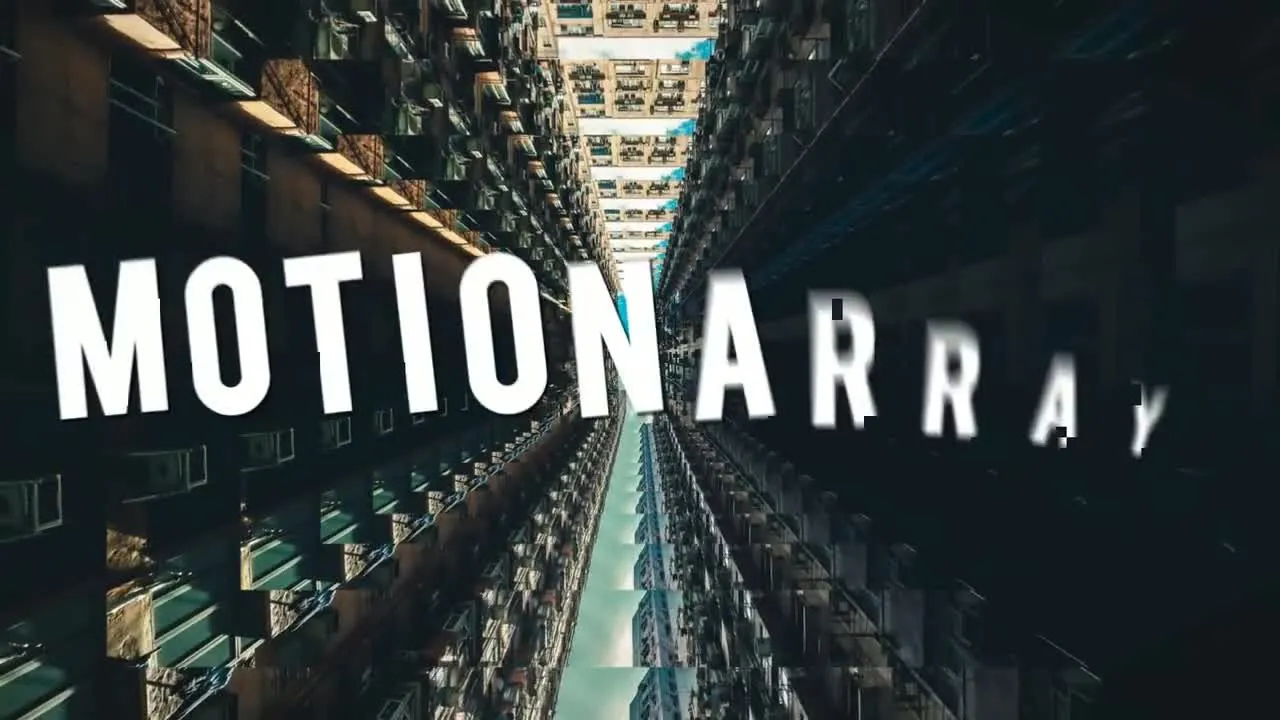 新颖Stomp徽标像素设计精选AE模板