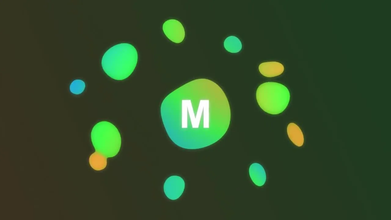 彩色Blob华丽4K logo 像素设计精选AE模板