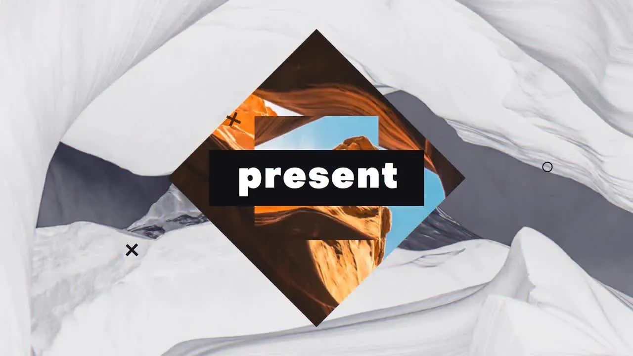 时尚的节奏介绍幻灯片促销项目像素设计精选AE模板