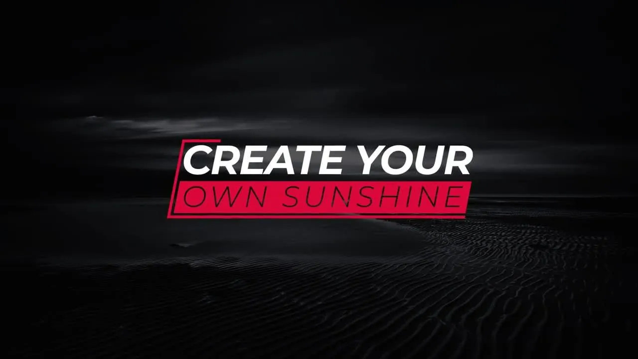 12个简约干净创意标题动画像素设计精选AE模板