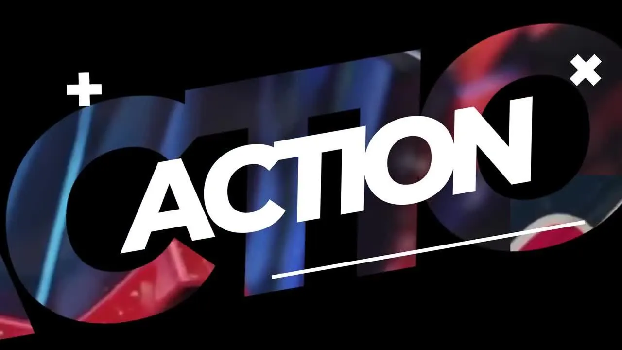 动作运动快速开启者像素设计精选AE模板