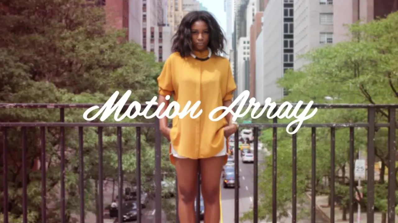 智能且动态的清洁优雅幻灯片像素设计精选AE模板