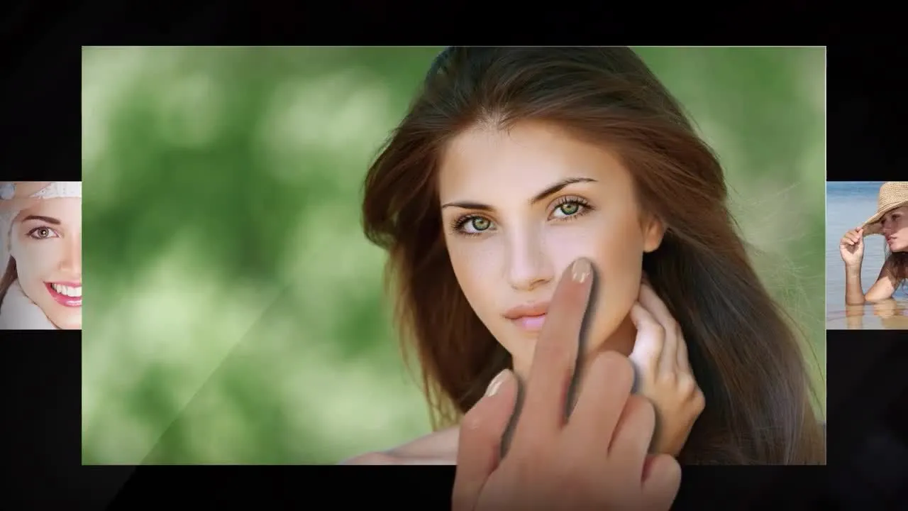 触摸屏文本显示动画像素设计精选AE模板