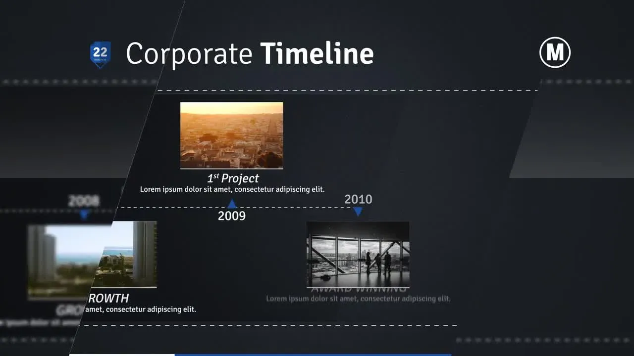 完整的演示文稿像素设计精选AE模板