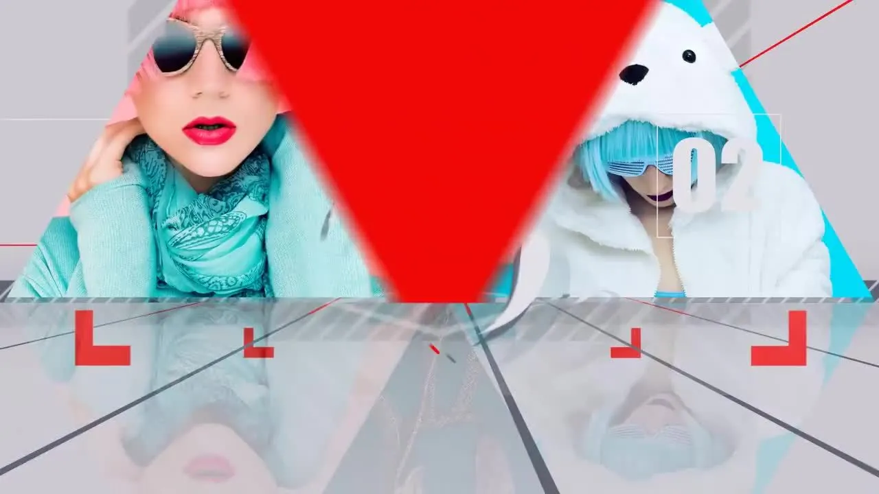 时尚精美的标志像素设计精选AE模板