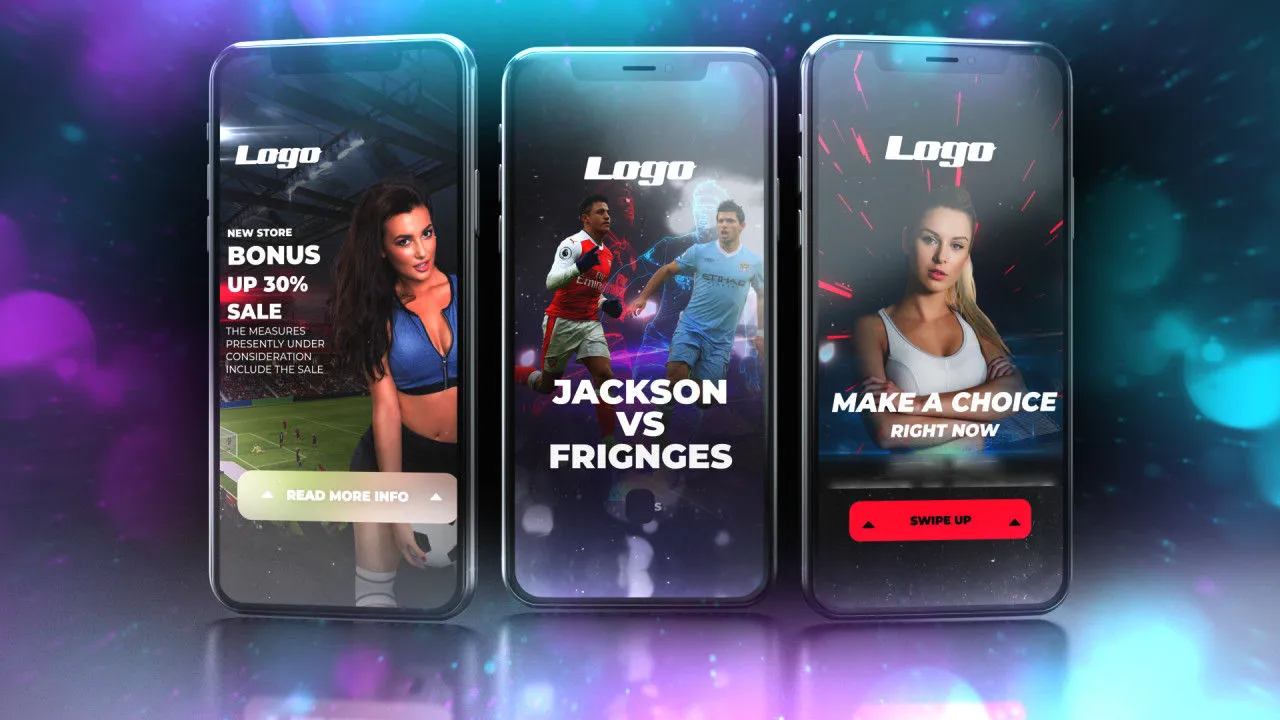 5个Instagram故事促销包像素设计精选AE模板