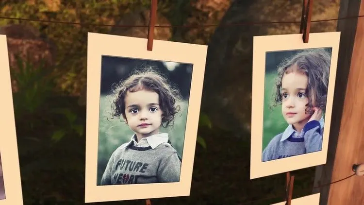 精美优雅的3D环境照片展示像素设计精选AE模板