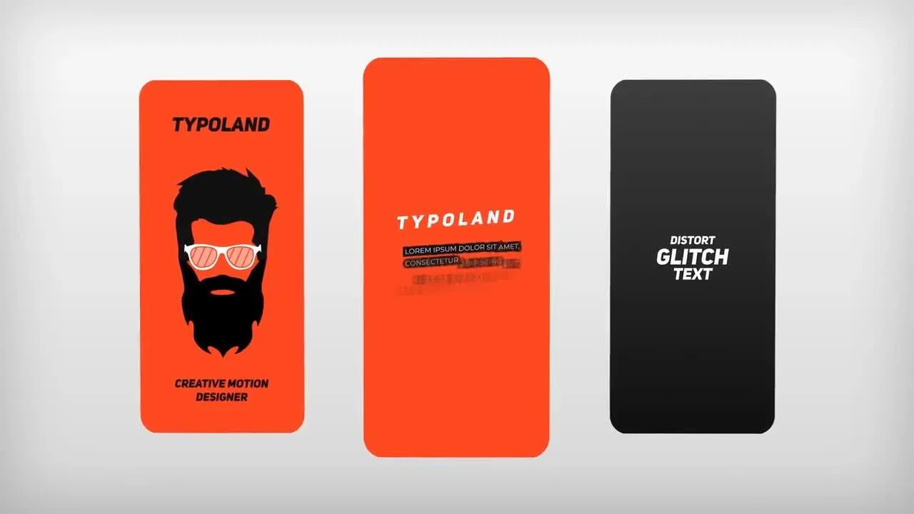 时尚的Instagram故事动画像素设计精选AE模板