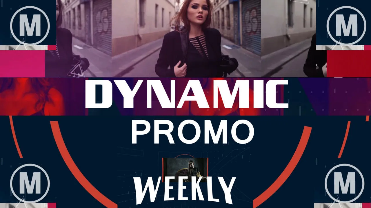 动态促销推广时装系列像素设计精选AE模板