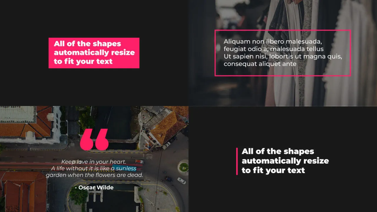 4K字幕动画信息栏介绍像素设计精选AE模板