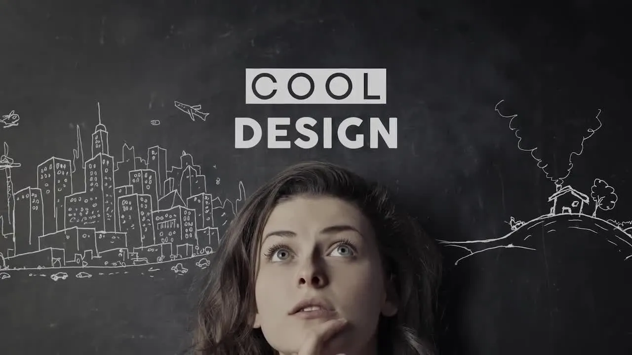 清洁快速幻灯片像素设计精选AE模板