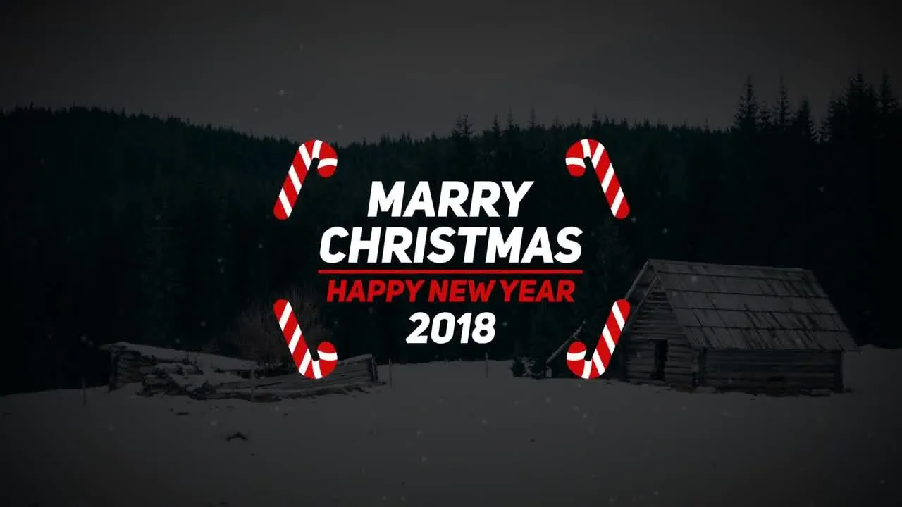 6个独特的圣诞节标题低三分之一像素设计精选AE模板