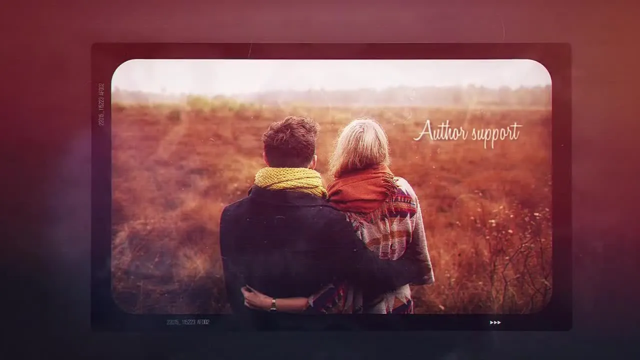 旅行回忆照片展示像素设计精选AE模板