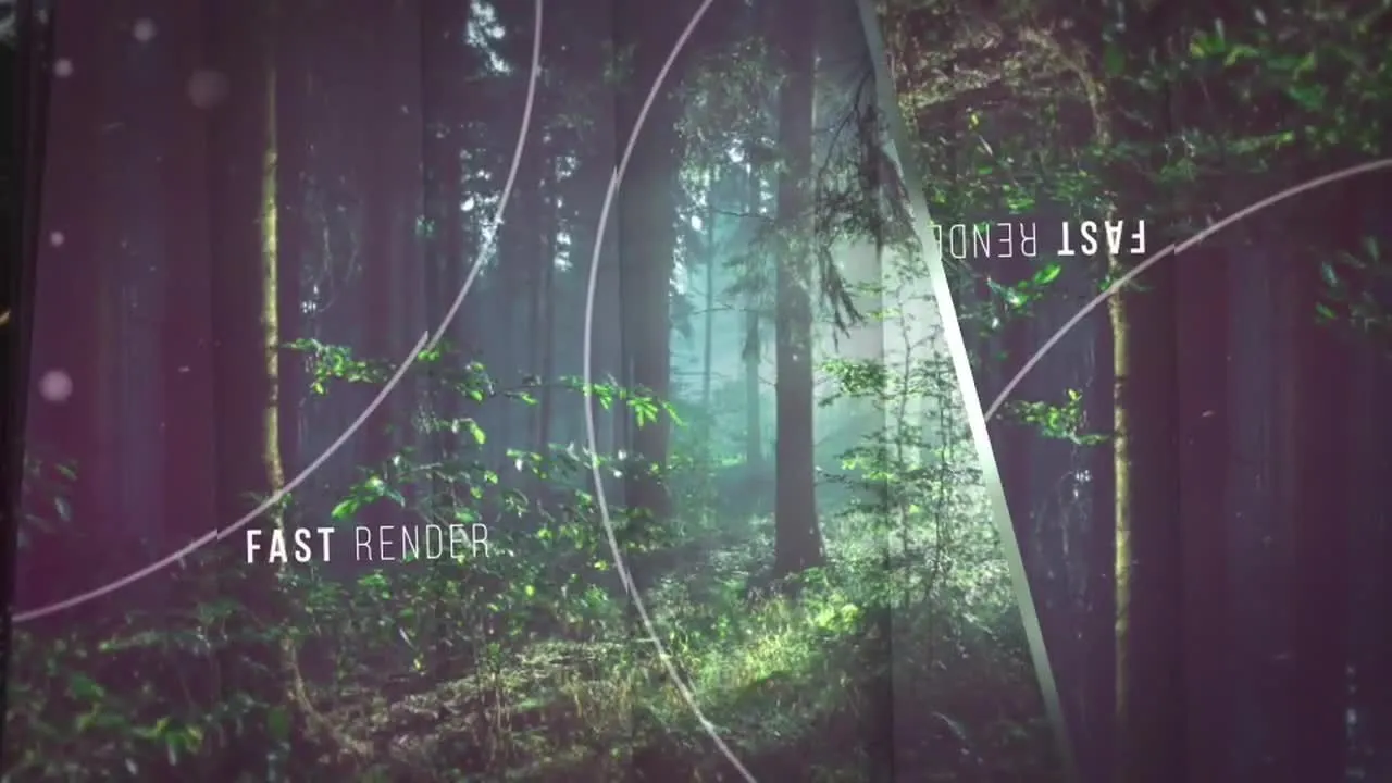 简单的商业广告幻灯片像素设计精选AE模板