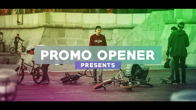 产品促销动画像素设计精选AE模板