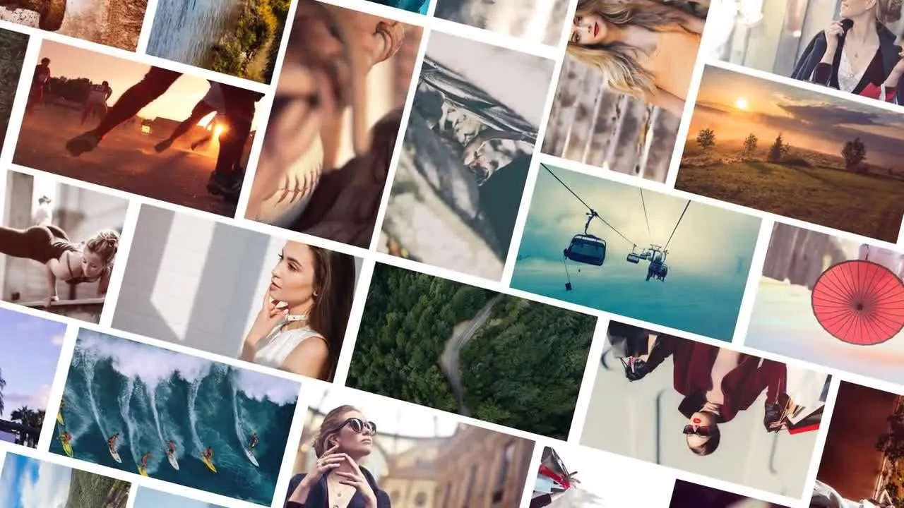 现代文本动画过渡效果幻灯片展示像素设计精选AE模板