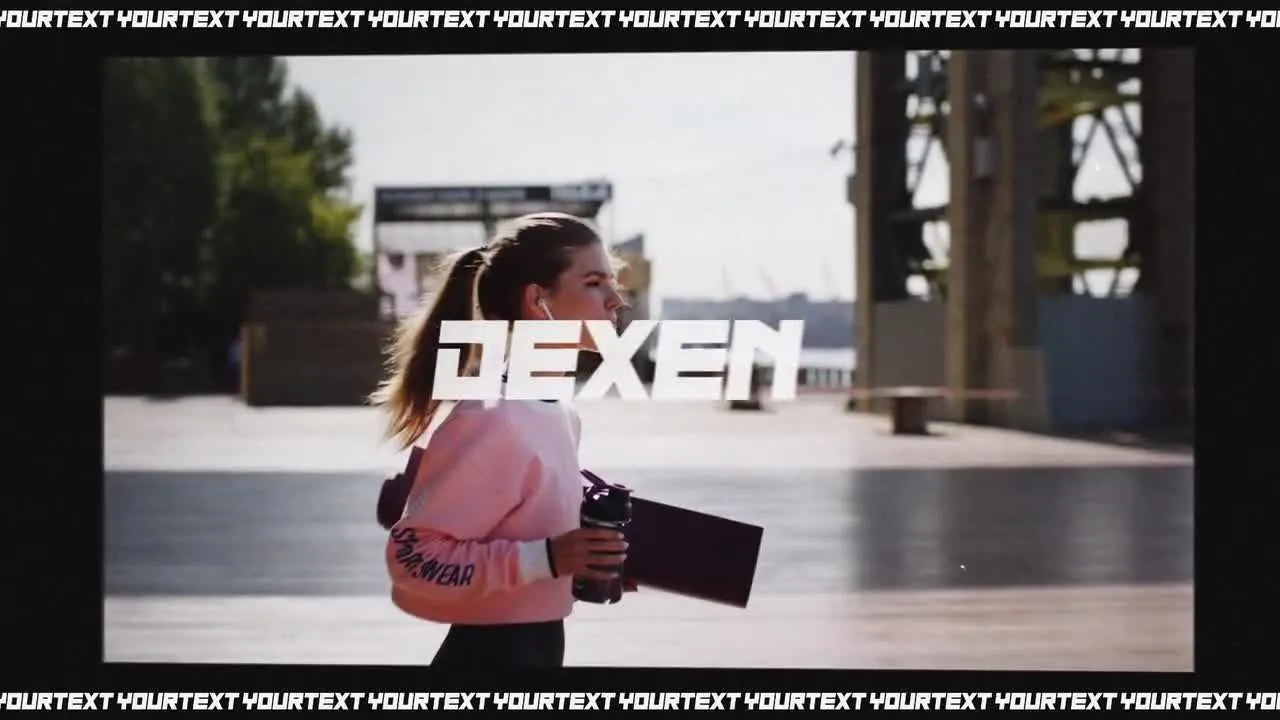 时尚促销醒目设计像素设计精选AE模板