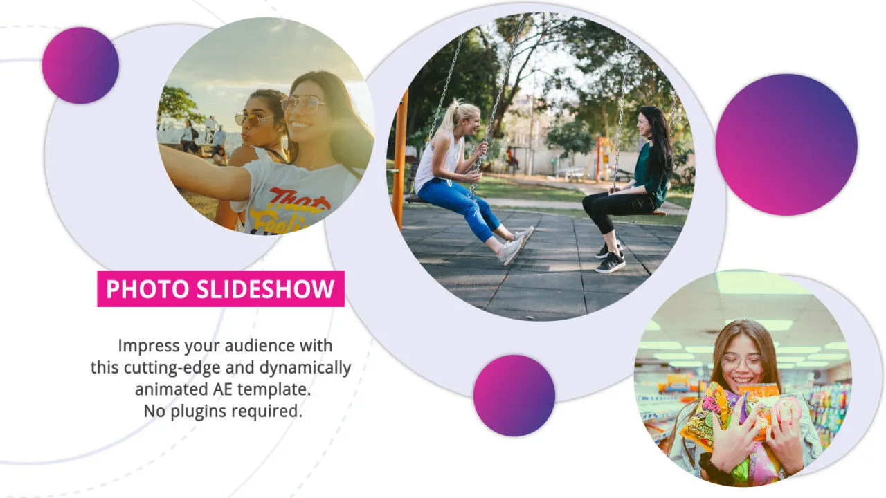 清洁促销公司幻灯片像素设计精选AE模板