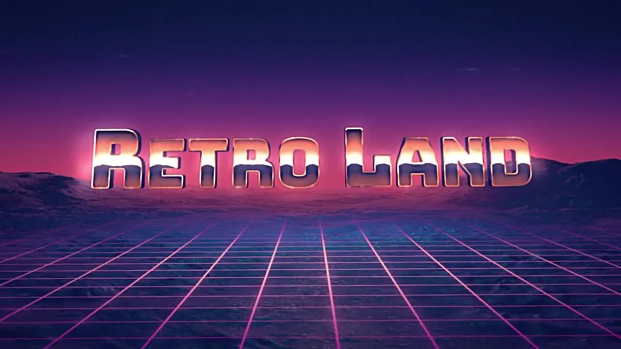 复古土地经典标题像素设计精选AE模板