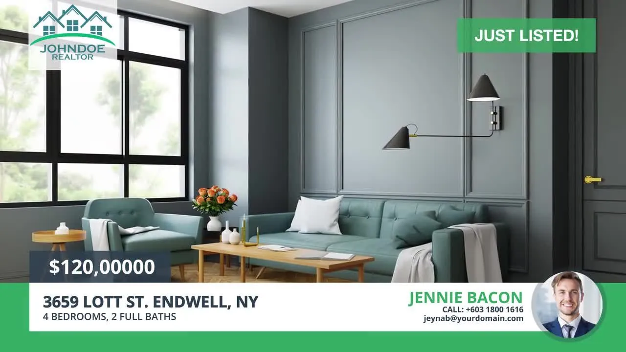 房地产视频促销幻灯片像素设计精选AE模板