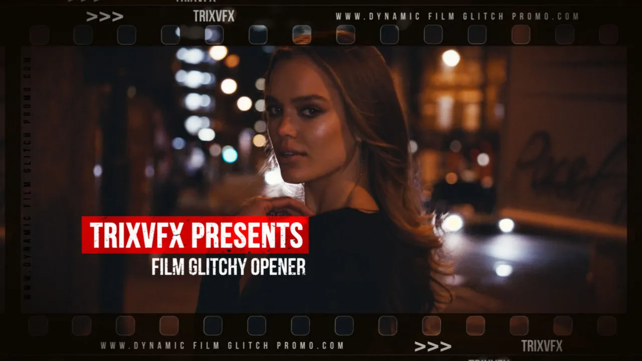 电影幻灯片像素设计精选AE模板