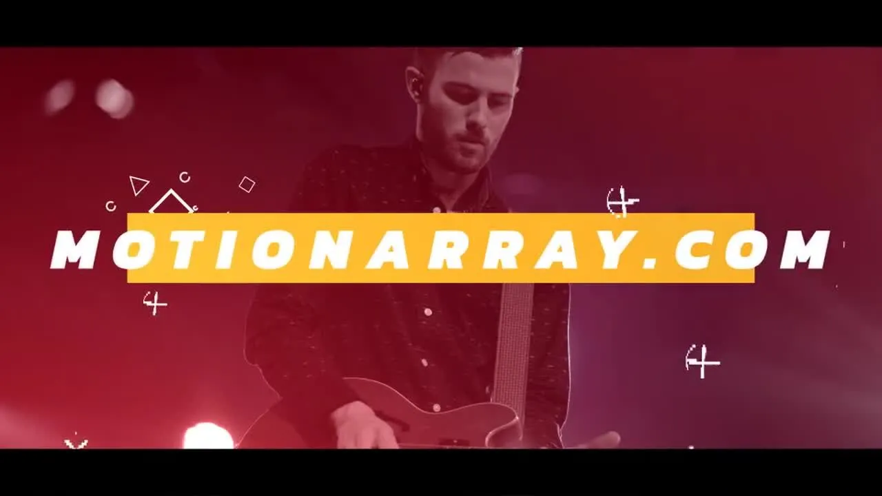 快速动态动画商业广告像素设计精选AE模板